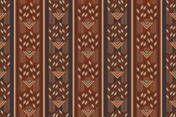 Embroidery Ethnic Chevron Stripe Pattern Review