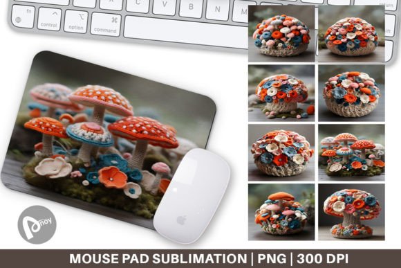 Mouse Pad Mushromm Embroidery Review