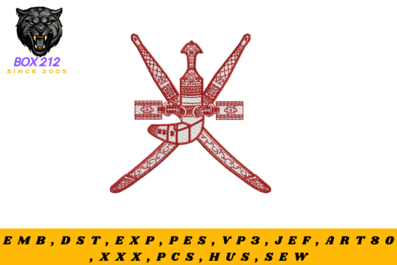 Ornate Sword Digital Embroidery Design Review