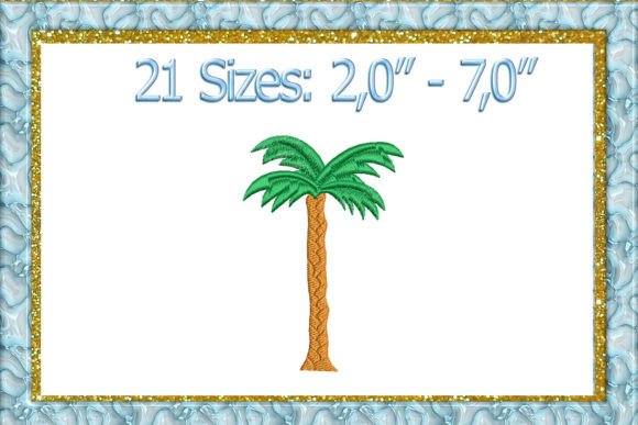 Palm Tree Embroidery Review for Craft Fairs