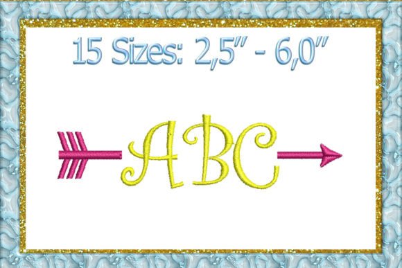 Split Arrow Machine Embroidery Design Review