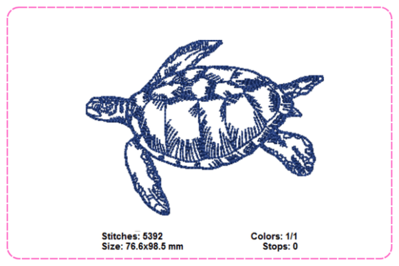 Turtle Embroidery Designs Review